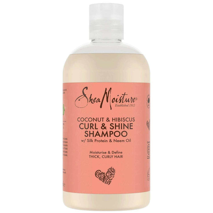 Shampoo hidratante de coco e hibisco Curl &amp; Shine Shea