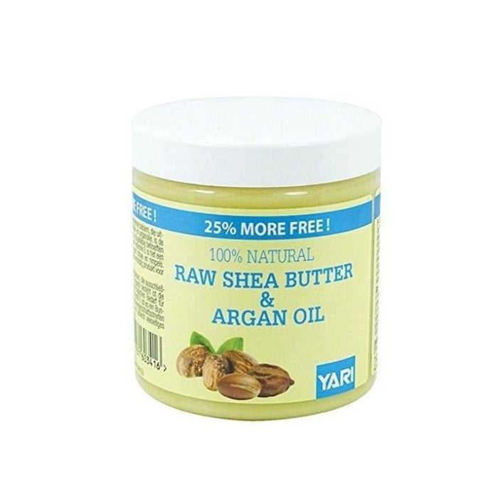 Yari Natural Raw Shea Butter & Argan Oil 250ml