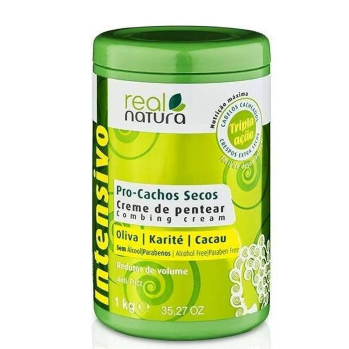 Real Natura Creme de Pentear Pro-Cachos Secos 1kg