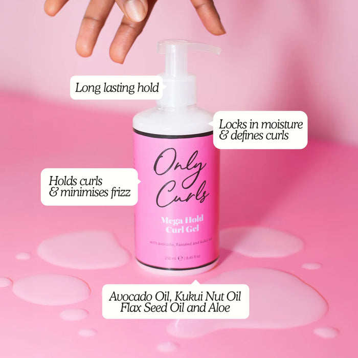 Only Curls Mega Hold Curl Gel 250ml