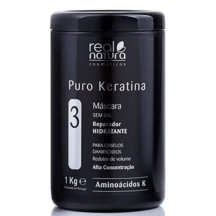 Real Natura Puro Keratina Máscara 1kg