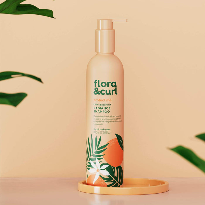 African Citrus Superfruit Champú Flora & Curl - Curly Stop