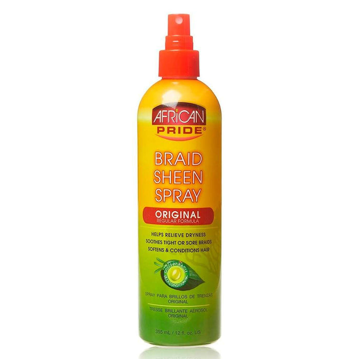 African Pride Braid Sheen Spray Original 355ml - Curly Stop