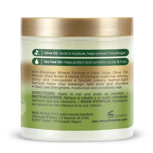 African Pride Olive Miracle Anti-Breakage Cream 5.3oz - Curly Stop