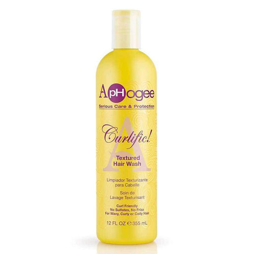 ApHogee Curlific Textured Hair Wash 355ml - Curly Stop