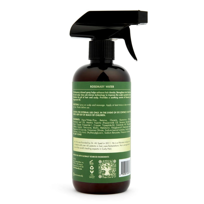 As I Am Rosemary Water Spray 475ml - Curly Stop