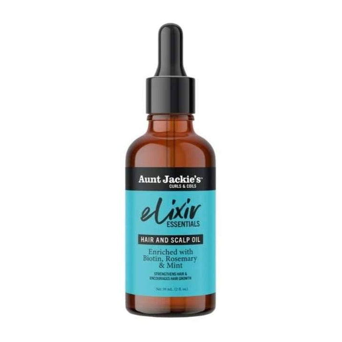 Aunt Jackie’s Elixir Essentials Biotin And Rosemary Hair Scalp Oil 59ml - Curly Stop