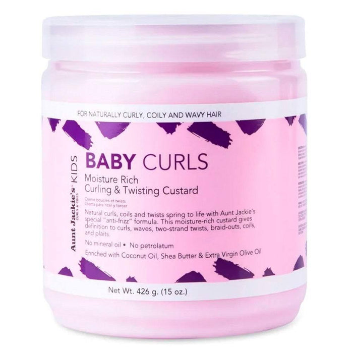 Aunt Jackie´s Baby Curls Curling and Twisting Custard 426g - Curly Stop