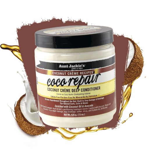 Aunt Jackie´s Coco Repair Deep Conditioner 426g - Curly Stop