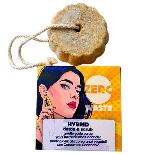 Bio Gentleaf Zero Wasted Hybrid Detox & Scrub Shampoo Bar 60gr - Curly Stop