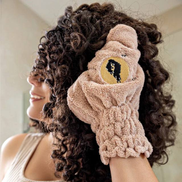 Bounce Curl Hair Drying Mittens - Curly Stop