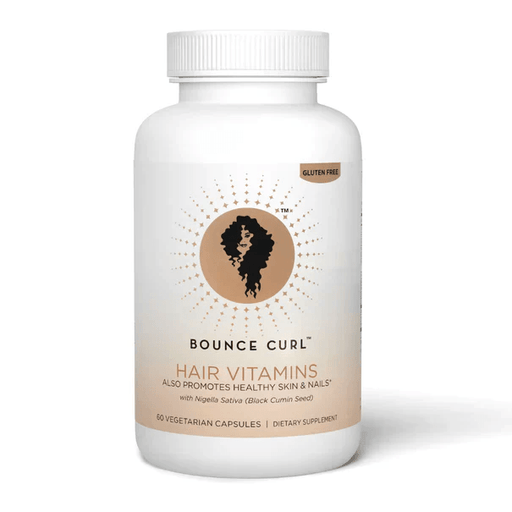 Bounce Curl Hair Vitamins with Nigella Sativa - 60 Capsules - Curly Stop