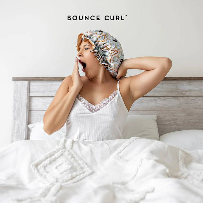 Bounce Curl Reversible Satin Hair Bonnet - Curly Stop