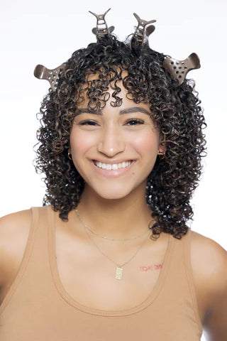 Bounce Curl Stay Lifted! Volume Root Clips (Brown) - Curly Stop