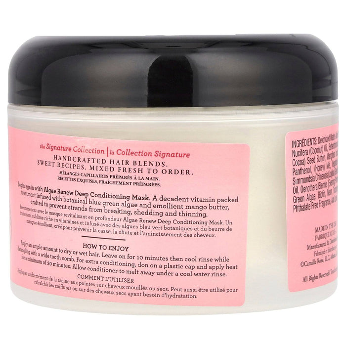 Camille Rose Algae Renew Deep Conditioning Mascarilla 240ml - Curly Stop