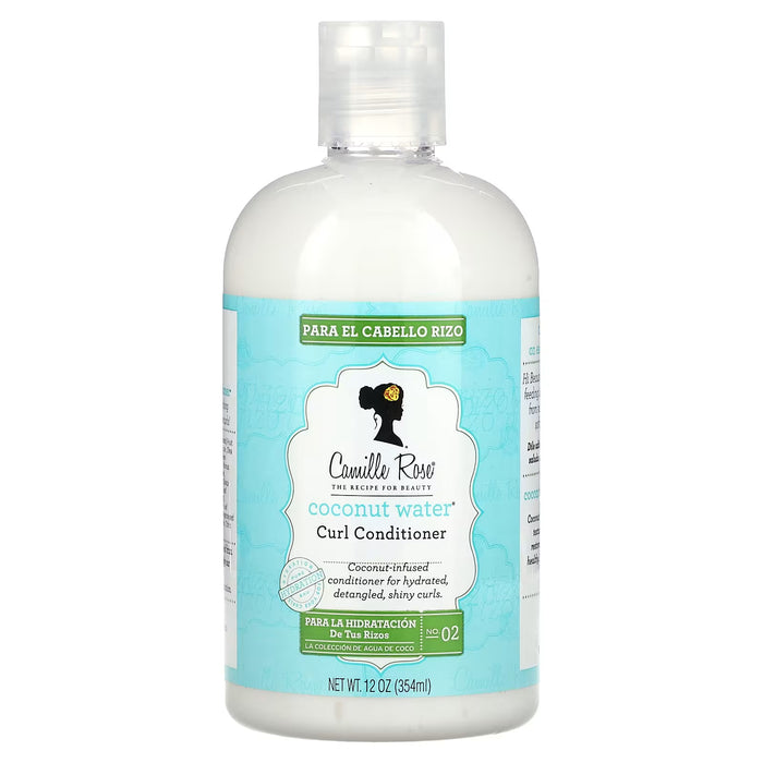 Camille Rose Coconut Water Curl Conditioner 12oz - Curly Stop