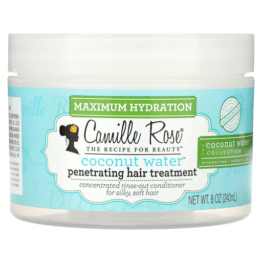 Camille Rose Coconut Water Penetrating Hair Treatment 240g - Curly Stop