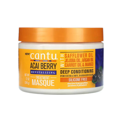 Cantu Acai Berry Deep Treatment Mask 340g - Curly Stop