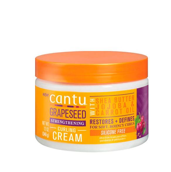 Cantu Grapeseed Strengthening Curling Cream 340g