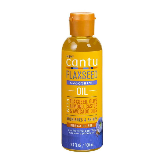 Cantu Flaxseed Smoothing Oil 100ml - Curly Stop