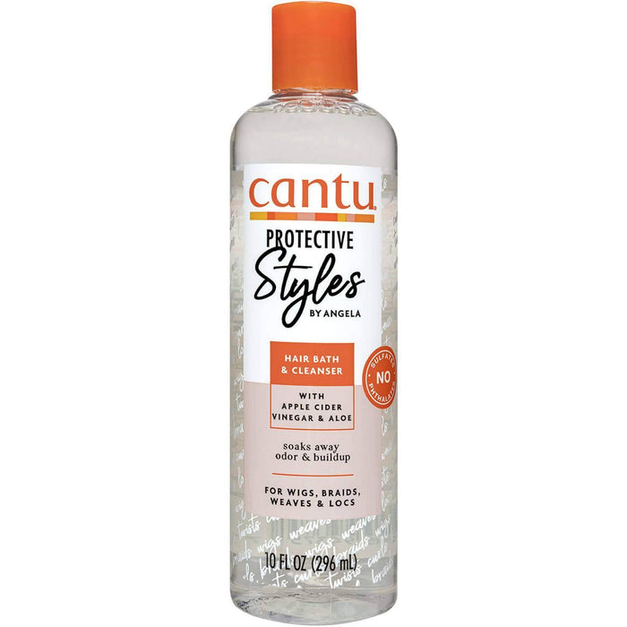 Cantu Protective Styles by Angela Hair Bath & Cleanser 296ml - Curly Stop