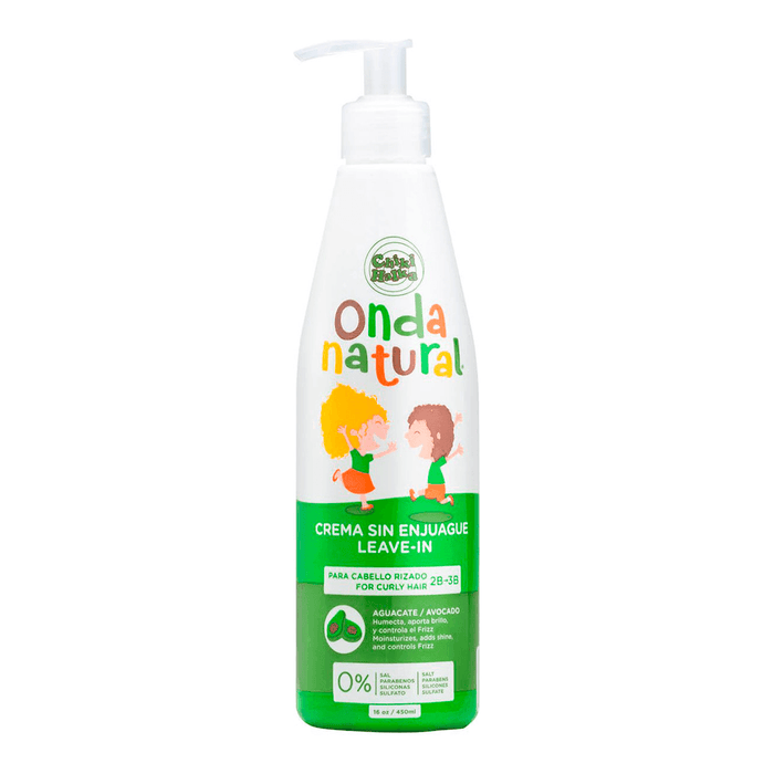 Crema Sin Enjuague Leave-In Avocado Onda Natural - Curly Stop