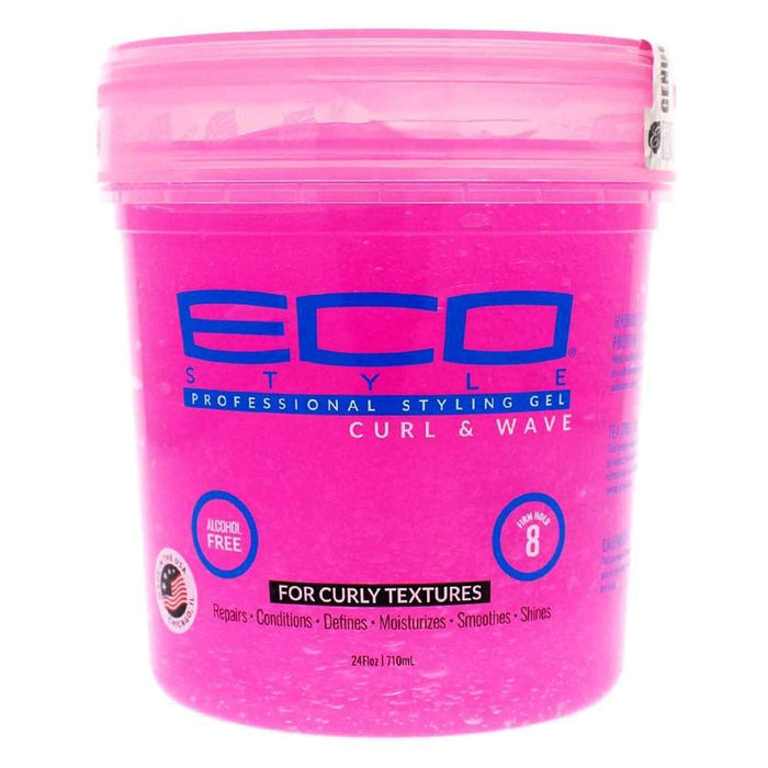 Curl & Wave Pink Eco Style - Curly Stop