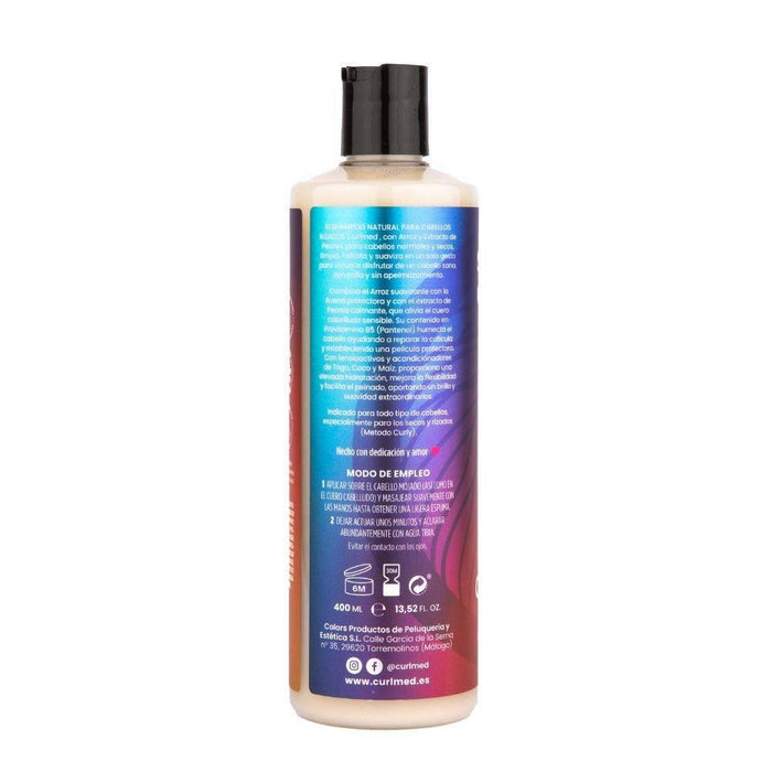 CurlMed Liquid Shampoo Cabellos Rizados 400ml - Curly Stop