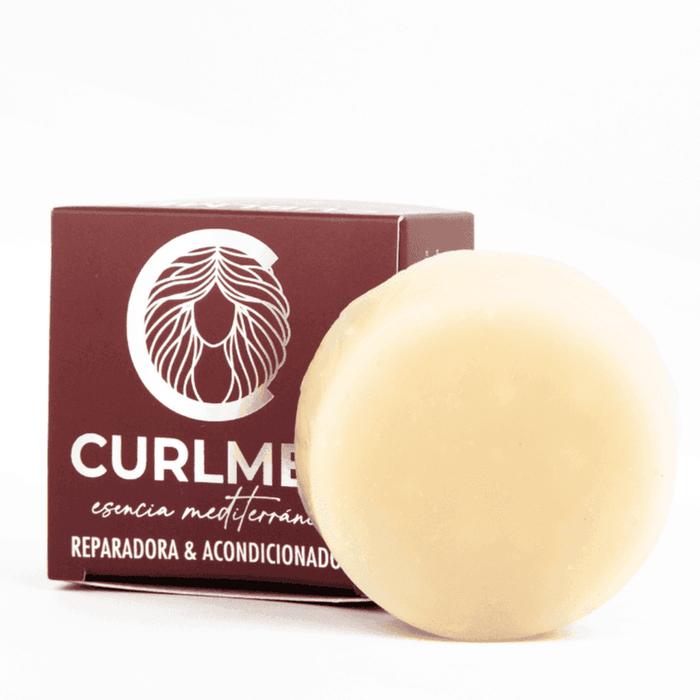 CurlMed Mascarilla Sólida de Proteínas Reparadora y Acondicionadora - Curly Stop