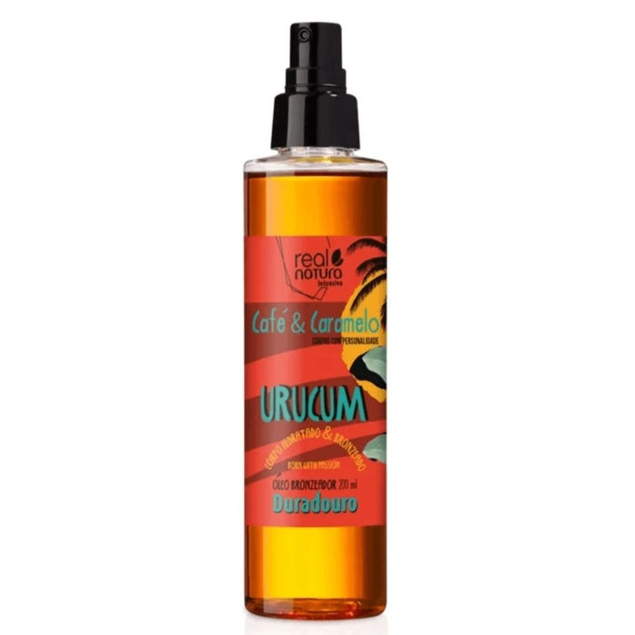 Real Natura Cafe & Caramelo Urucum Bronceador 200ml