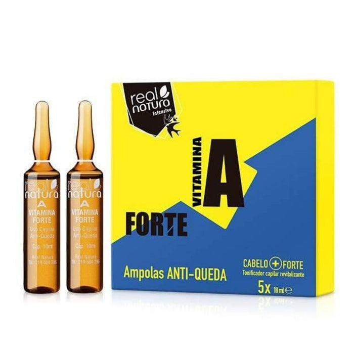 Real Natura Apollas Vitamin A Forte Anti-Queda 5x10ml