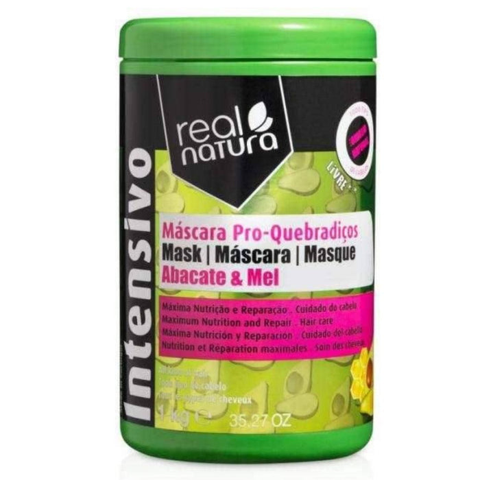 Real Natura Pro-Quebradiços Abacate e Mel Mascarilla 1kg