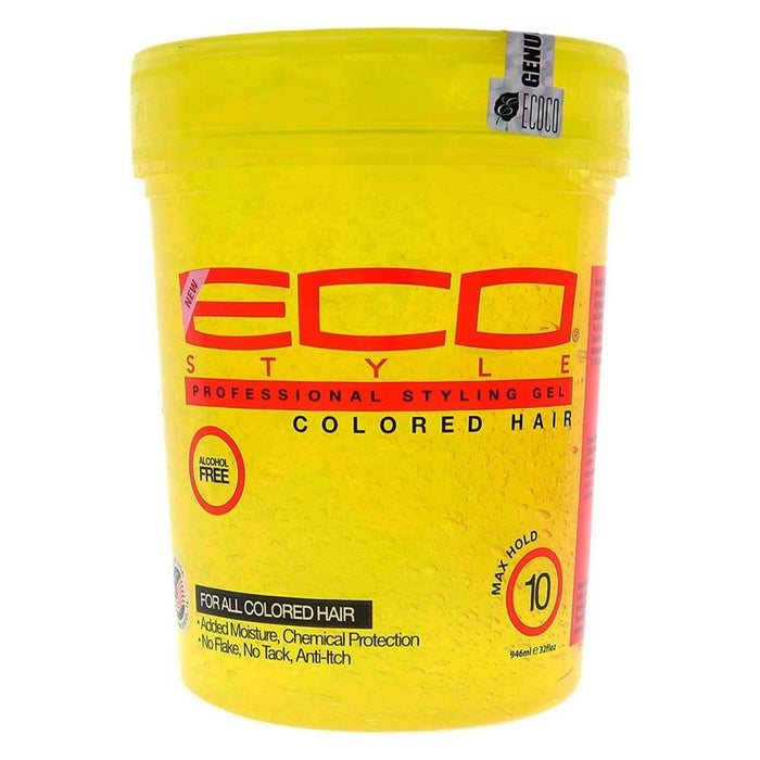 Eco Style Gel Color Amarillo - Curly Stop