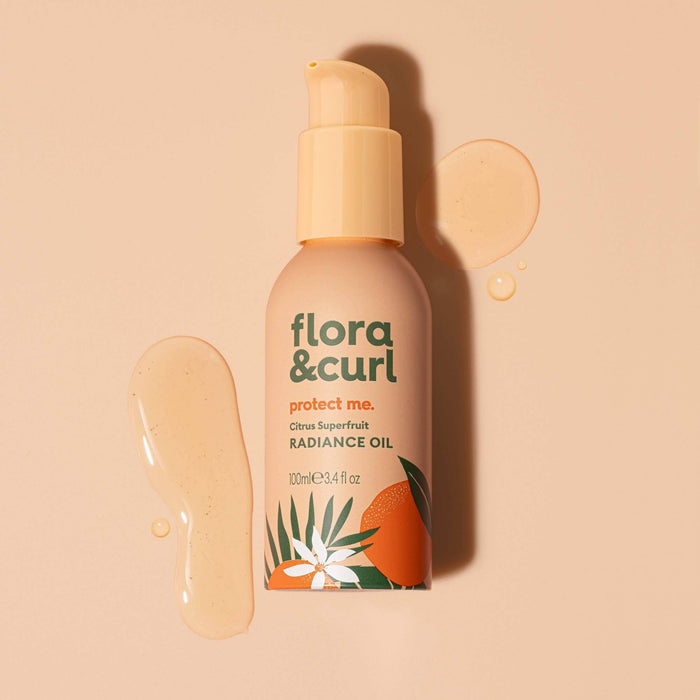 Flora & Curl Protect Me Citrus Superfruit Radiance Oil 100ml - Curly Stop