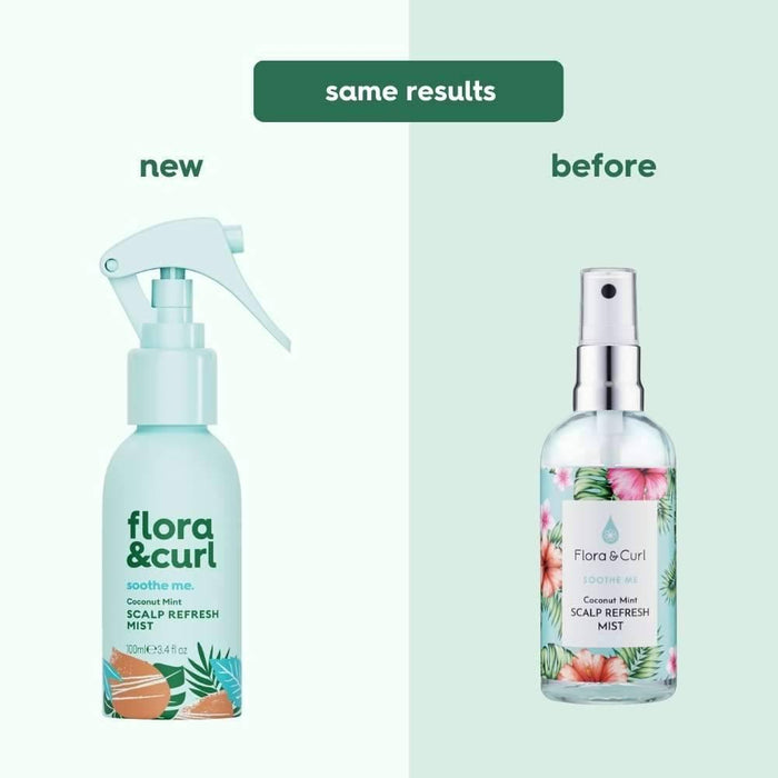 Flora & Curl Soothe Me Coconut Mint Scalp Refresh Mist 100ml - Curly Stop