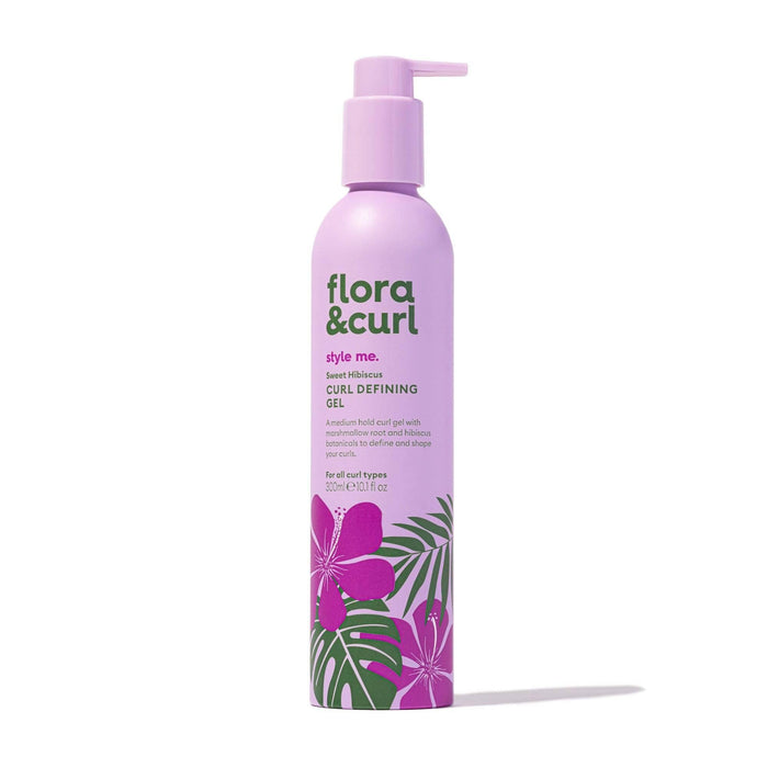 Flora & Curl Style Me Sweet Hibiscus Curl Defining Gel 300ml - Curly Stop