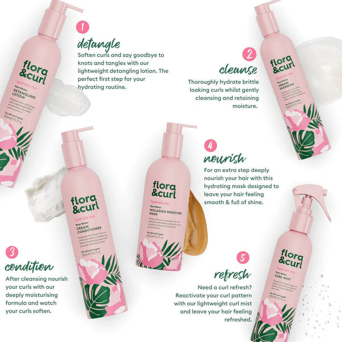 Flora & Curl The Complete Hydrating Set - Curly Stop