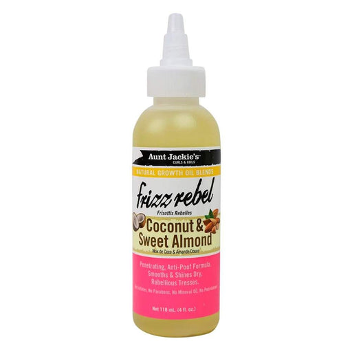 Frizz Rebel Coconut and Sweet Almond oil Aunt Jackie´s - Curly Stop