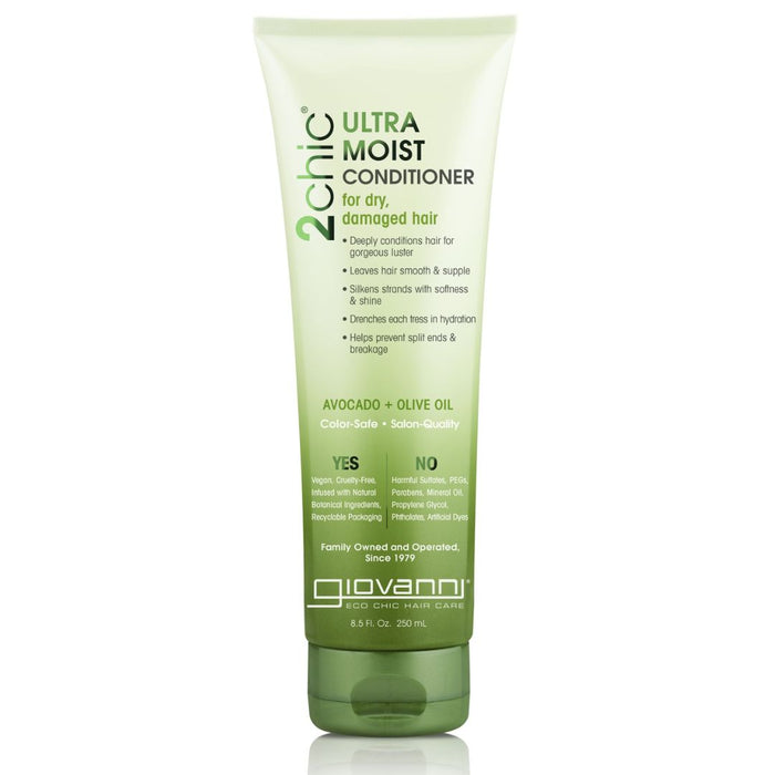 Giovanni 2Chic Avocado Conditioner 250ml - Curly Stop