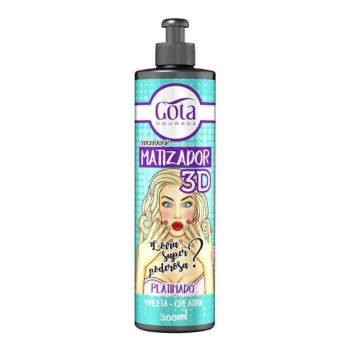 Gota Dourada Matizador 3D 300ml - Curly Stop