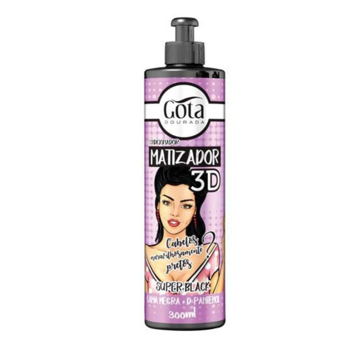 Gota Dourada Matizador 3D 300ml - Curly Stop