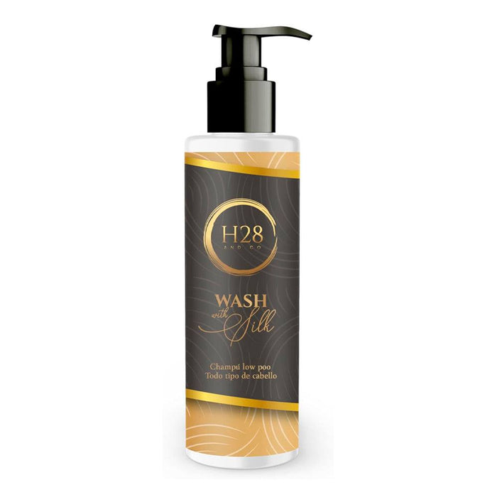 H28 and Co Wash With Silk Champú Low Poo 250ml - Curly Stop