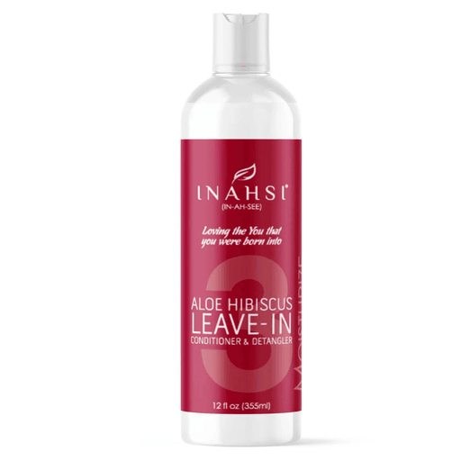 Inahsi Naturals Aloe Hibiscus Leave-In Acondicionador & Detangler 355ml - Curly Stop