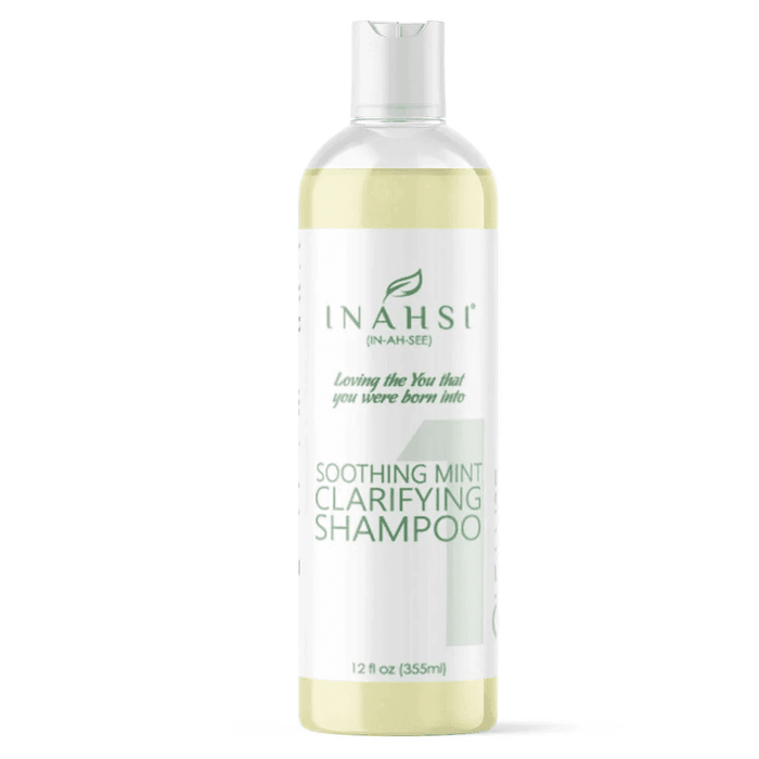 Inahsi Naturals Soothing Mint Clarifying Champú 355ml - Curly Stop