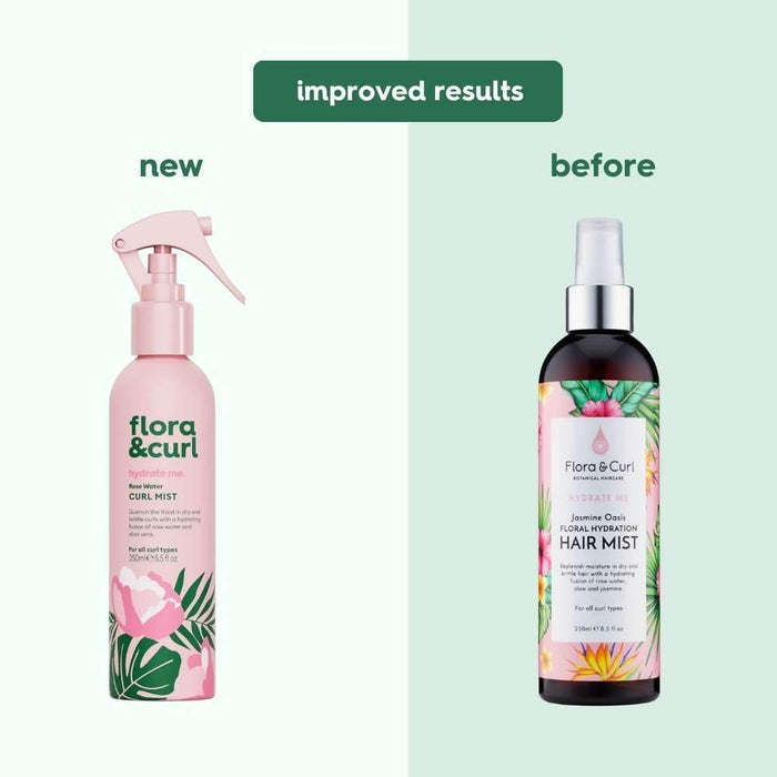 Jasmine Oasis Hydrating Hair Mist Flora & Curl - Curly Stop