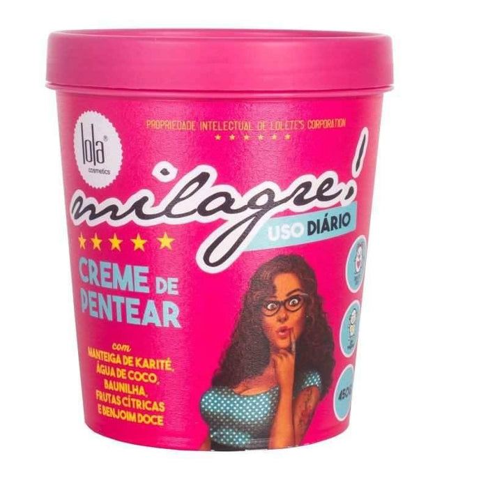 Lola Cosmetics Milarge Creme de Pentear 450g - Curly Stop