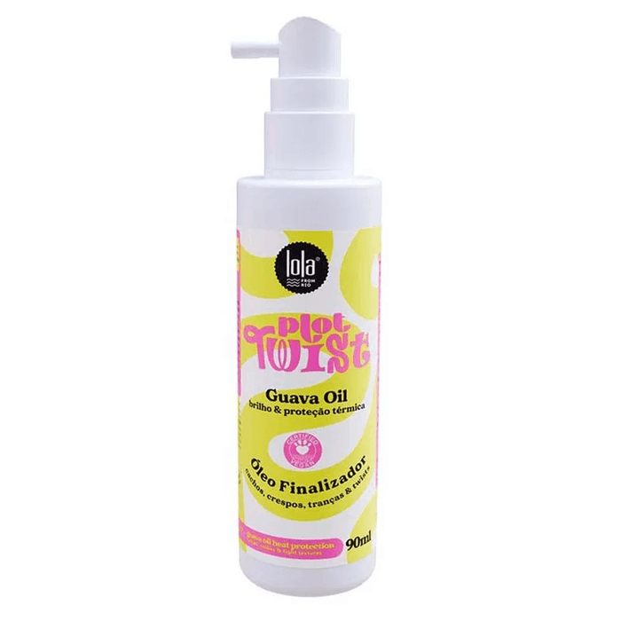 Lola Cosmetics Plot Twist Guava Oil Óleo Finalizador 90ml - Curly Stop