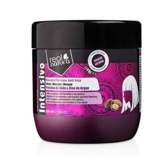 Máscara Pro-Lisos Anti Frizz 1kg Real Natura - Curly Stop