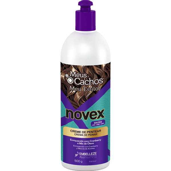 Meu Cacho Meu Estilo Creme de Pentear Novex - Curly Stop