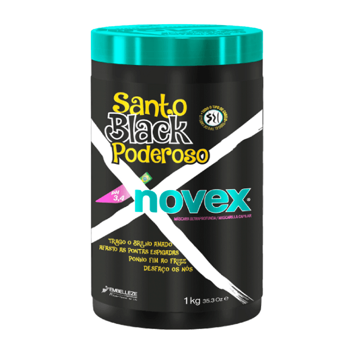 Mystic Black Deep Hair Mascarilla Novex - Curly Stop